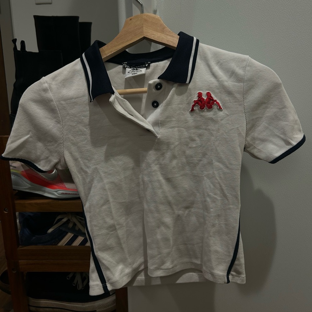 Zara cropped collar shirt